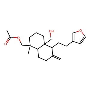Potamogetonol structure