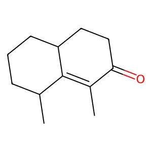 1,8-dimethyl-4,4a,5,6,7,8-hexahydronaphthalen-2(3H)-one structure