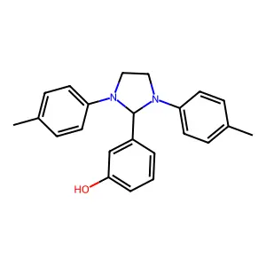 3-[1,3-Bis(4-methylphenyl)imidazolidin-2-yl]phenol structure