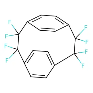 parylene AF4 structure