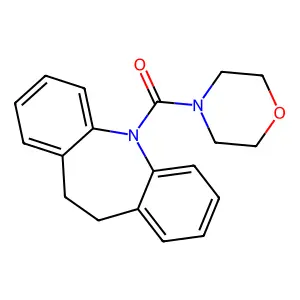 5,6-Dihydrobenzo[b][1]benzazepin-11-yl(morpholin-4-yl)methanone structure