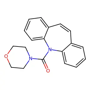 Benzo[b][1]benzazepin-11-yl(morpholin-4-yl)methanone structure