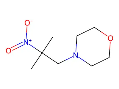 4-(2-Methyl-2-nitropropyl)morpholine structure