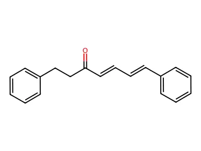 桤木酮 structure