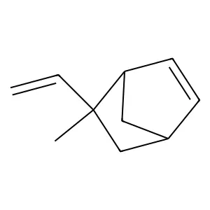 Bicyclo[2.2.1]hept-2-ene, 5-ethenyl-5-methyl- structure