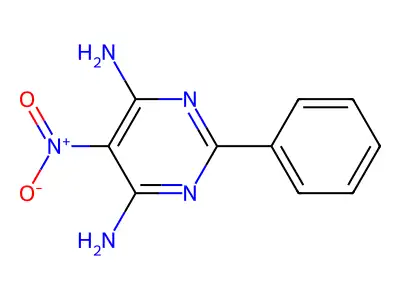 5-Nitro-2-phenylpyrimidine-4,6-diamine structure