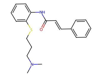 Cinanserin structure