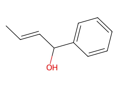 Benzenemethanol, alpha-1-propen-1-yl- structure
