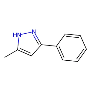 3-Methyl-5-phenyl-1H-pyrazole structure