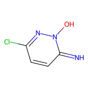 6-Chloropyridazin-3-amine 2-oxide structure