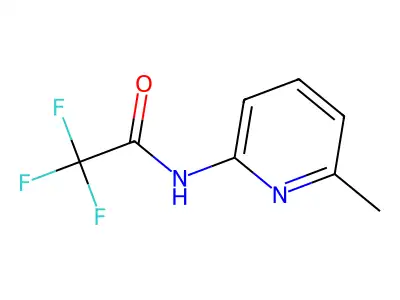2,2,2-trifluoro-N-(6-methylpyridin-2-yl)acetamide structure