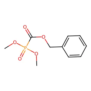 Benzyl dimethoxyphosphorylformate structure