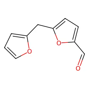 2-Furaldehyde, 5-furfuryl- structure