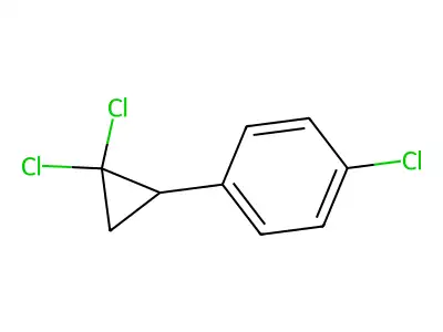 Benzene, 1-chloro-4-(2,2-dichlorocyclopropyl)- structure