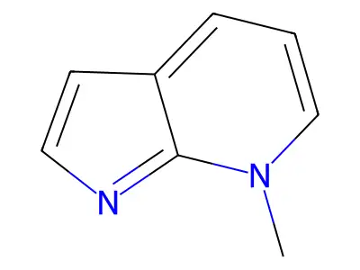 7-Methyl-7H-pyrrolo[2,3-b]pyridine structure