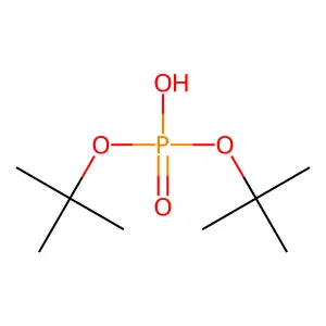 磷酸双(1,1-二甲基乙基)酯 structure