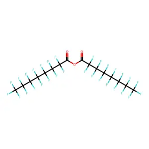 Perfluorooctanoic anhydride structure