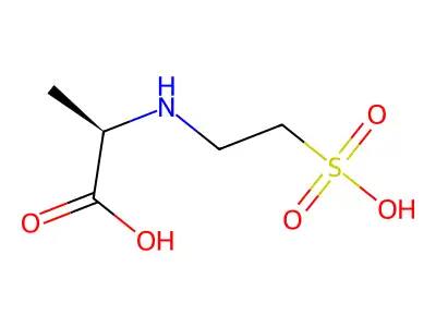 Butyric acid, 3-amino-2-methyl-4-sulfo- structure