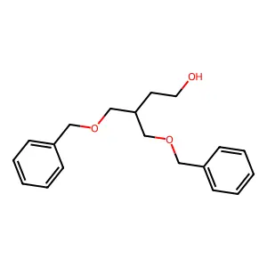 4-Benzyloxy-3-benzyloxymethylbutanol structure