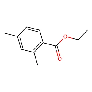 Ethyl 2,4-dimethylbenzoate structure