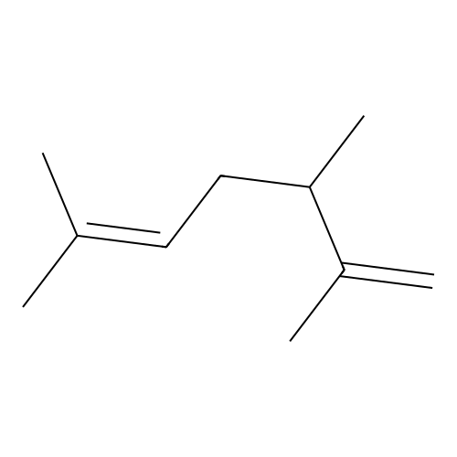 2,3,6-Trimethyl-1,5-heptadiene structure