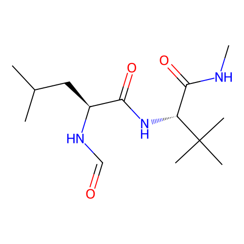 L-Valinamide,N-formyl-L-leucyl-N,3-dimethyl- (9CI) structure