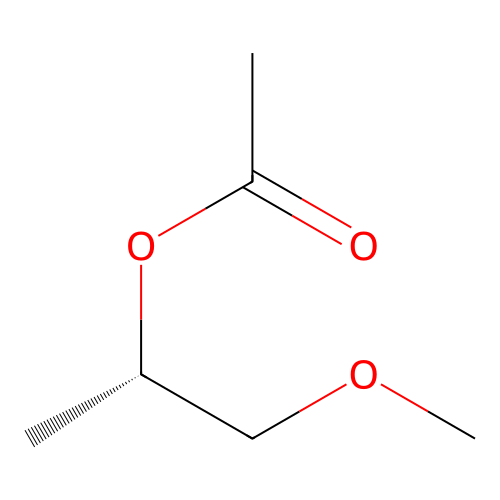 Methoxyisopropyl acetate, (S)- structure