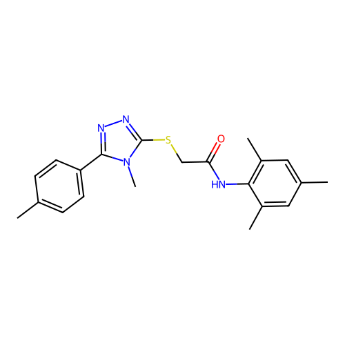 C21H24N4OS structure