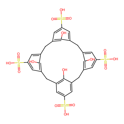4-Sulfocalix[4]arene structure