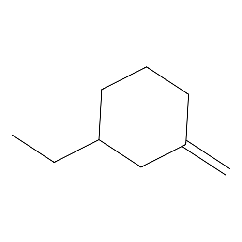 1-Ethyl-3-methylidenecyclohexane structure