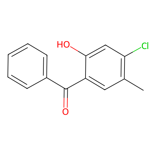 (4-Chloro-2-hydroxy-5-methylphenyl)(phenyl)methanone structure
