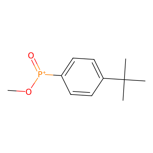 Phosphinic acid, P-(1,1-dimethylethyl)-P-phenyl-, methyl ester structure