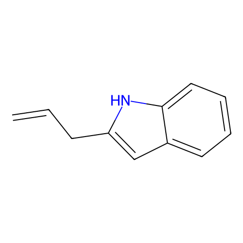 2-(2-Propenyl)indole structure