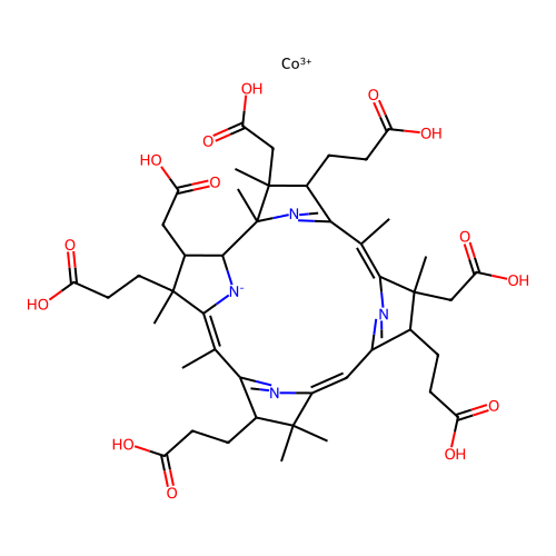 Cobyrinic acid structure