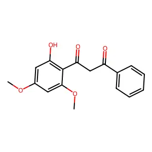 1,3-Propanedione, 1-(2-hydroxy-4,6-dimethoxyphenyl)-3-phenyl- structure