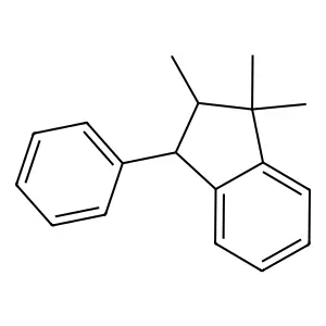 1,1,2-Trimethyl-3-phenylindan structure