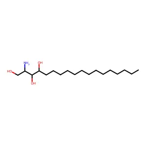 2-Aminooctadecane-1,3,4-triol structure