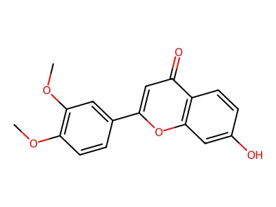 2-(3,4-Dimethoxyphenyl)-7-hydroxy-4H-chromen-4-one structure