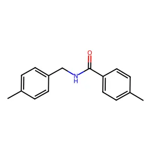 4-methyl-N-(4-methylbenzyl)benzamide structure