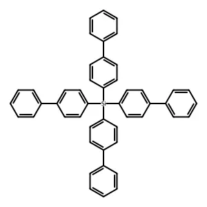 4,4'',4'''',4''''''-Silanetetrayltetrakis(1,1'-biphenyl) structure