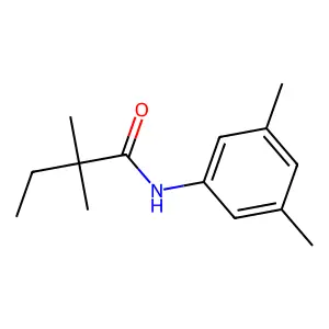 N-(3,5-dimethylphenyl)-2,2-dimethylbutanamide structure