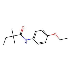 N-(4-ethoxyphenyl)-2,2-dimethylbutanamide structure