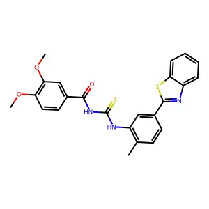 C24H21N3O3S2 structure