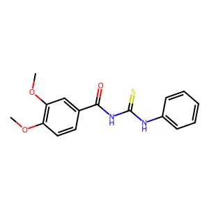 3,4-二甲氧基-N-(苯基基)苯甲酰胺 structure