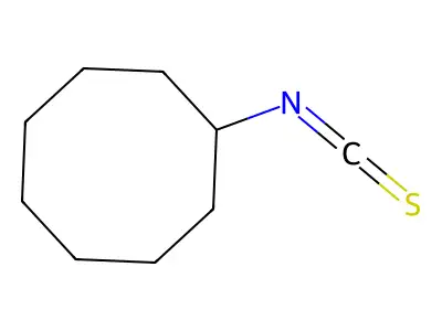 Cyclooctyl isothiocyanate structure