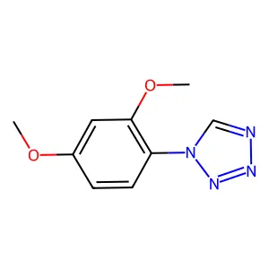 1-(2,4-Dimethoxyphenyl)tetrazole structure