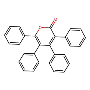 3,4,5,6-Tetraphenyl-2H-pyran-2-one structure