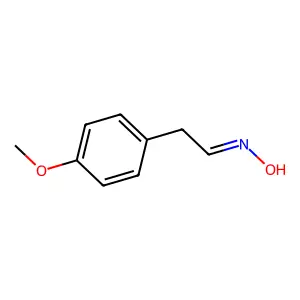 4-Methoxybenzeneacetaldehyde oxime structure