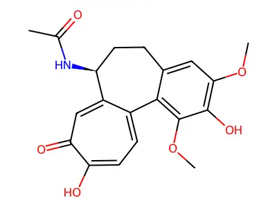 2-Demethylcolchiceine structure