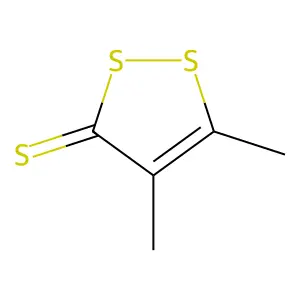 4,5-Dimethyl-1,2-dithiole-3-thione structure